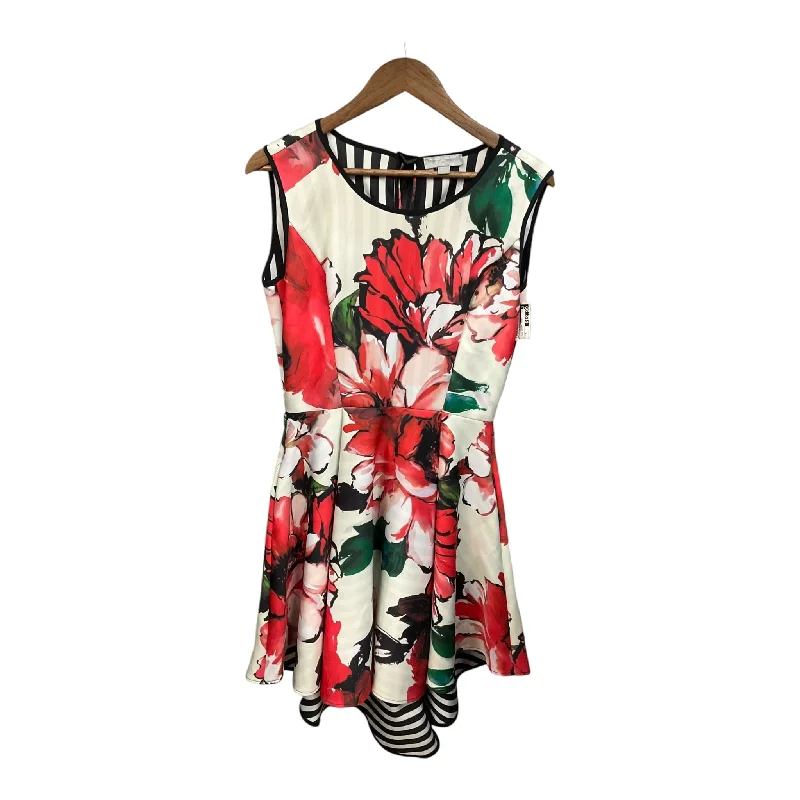 Dress Casual Short By Hilary Radley In Floral Print, Size: M