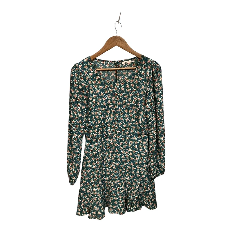 Dress Casual Short By Mi Ami In Floral Print, Size: L