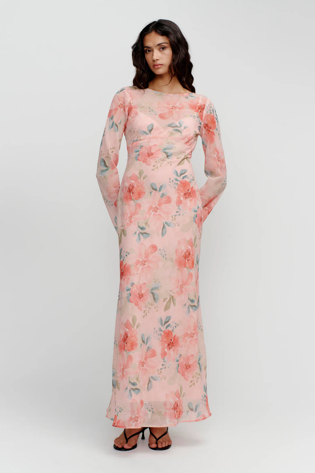 Valentina Maxi Dress - Watermelon Floral