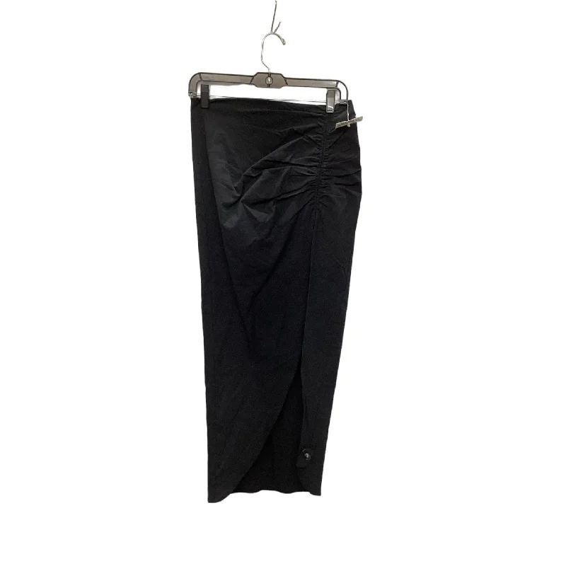 Skirt Midi By Clothes Mentor In Black, Size: L