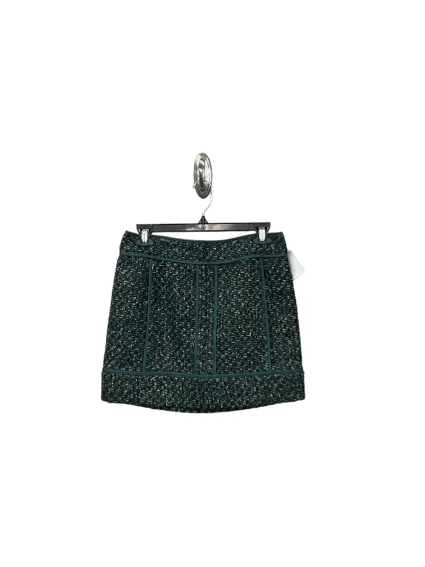 Skirt Mini & Short By J. Crew In Green, Size: Xs