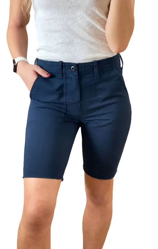 Surplus Bermuda Shorts In Navy