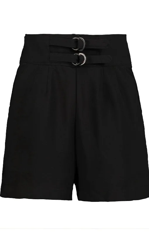 Women's Kimberly High Waist Short In Black