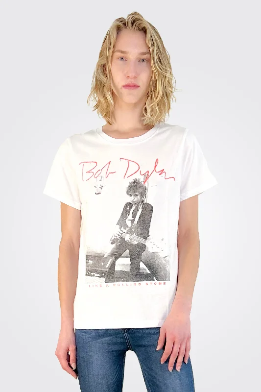 Bob Dylan Rolling Stone Tee - White