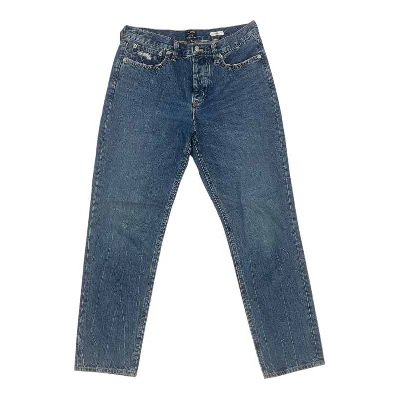 Jeans Boyfriend By J. Crew In Blue Denim, Size:2