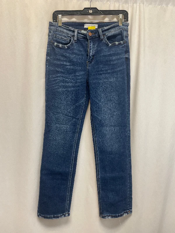 Jeans Straight By Flying Monkey In Blue Denim, Size: 6