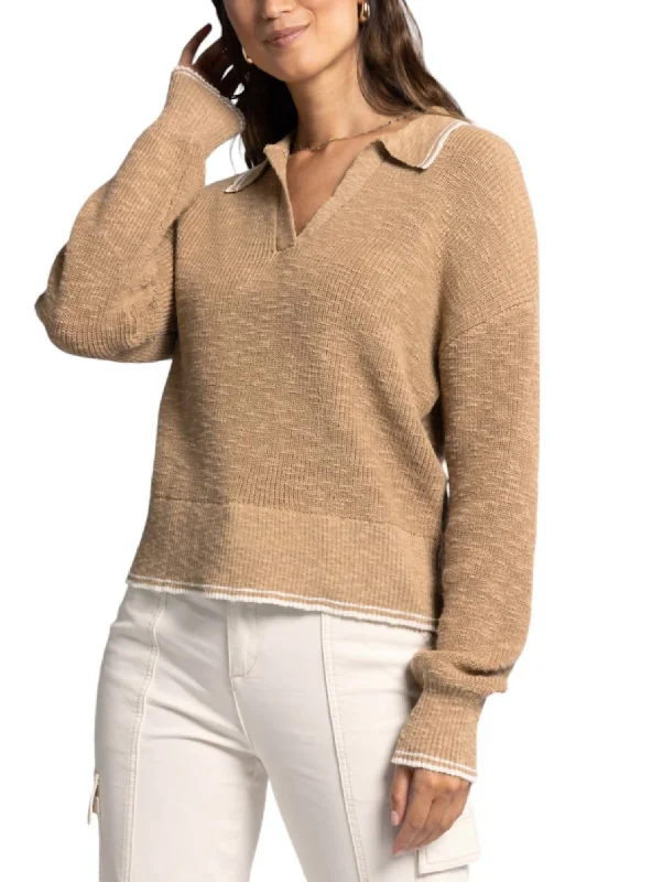 Joel Sweater In Tan