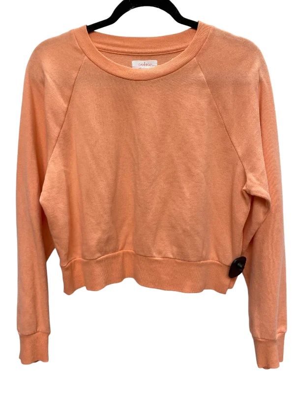 Top Long Sleeve By Colsie In Orange, Size: S