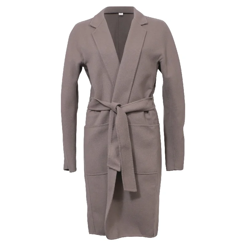 Max Mara Bondone Coat in Brown Wool