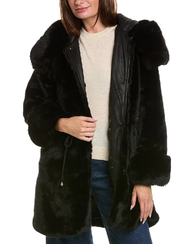 Pascale La Mode Plush Coat