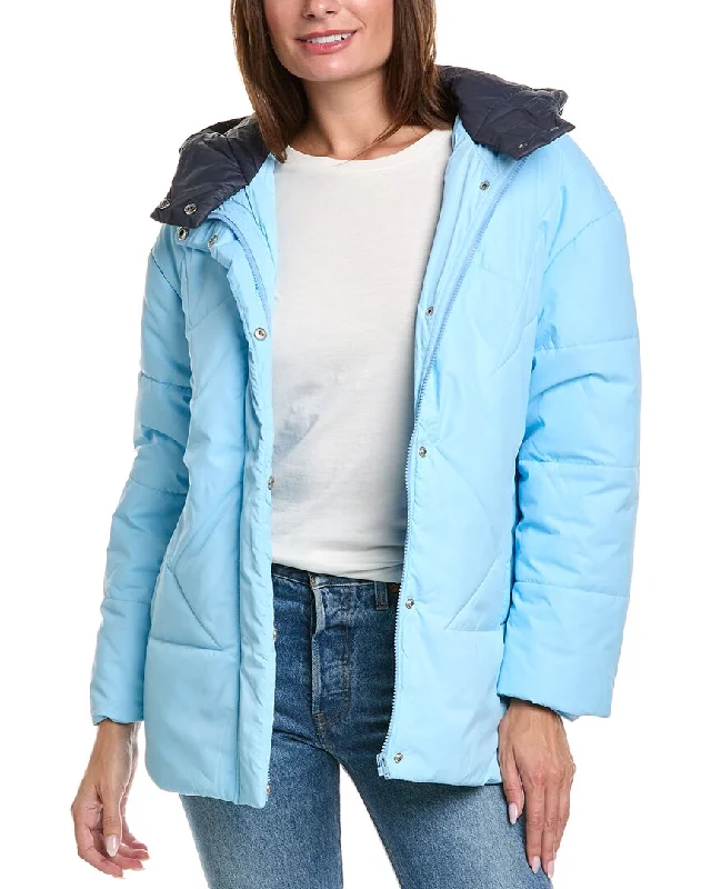 Pascale La Mode Quilted Puffer Coat