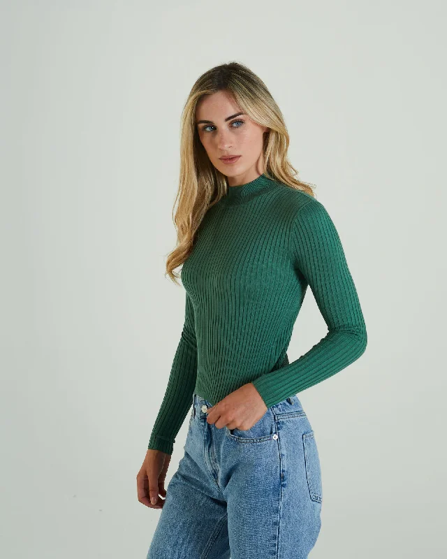 Hester Knit Green Ivy