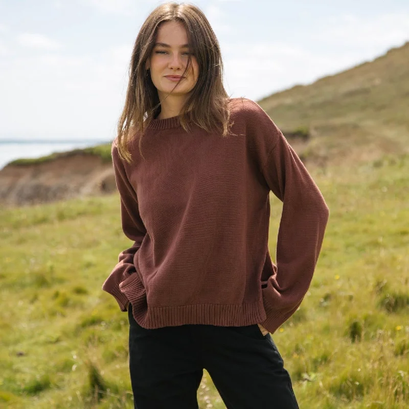 Women's Harbour Knitted Cotton Jumper